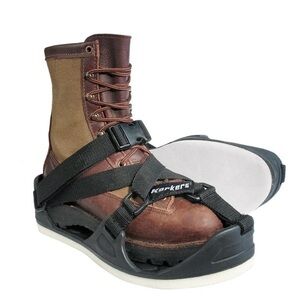 Korkers Tuff Trax 3 in 1 Foam Sole Sandal Size Large *Sandals Only*